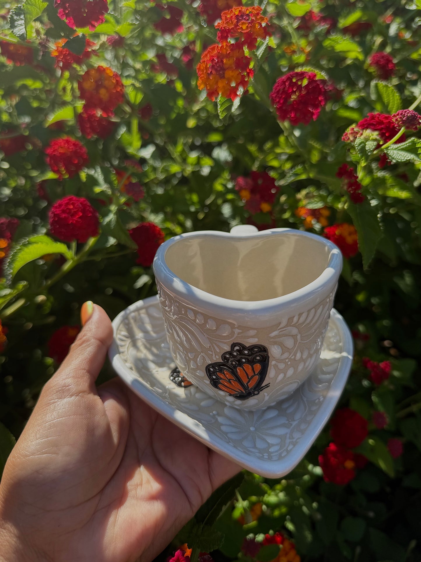 PRE-ORDER mariposa tacita & plate set