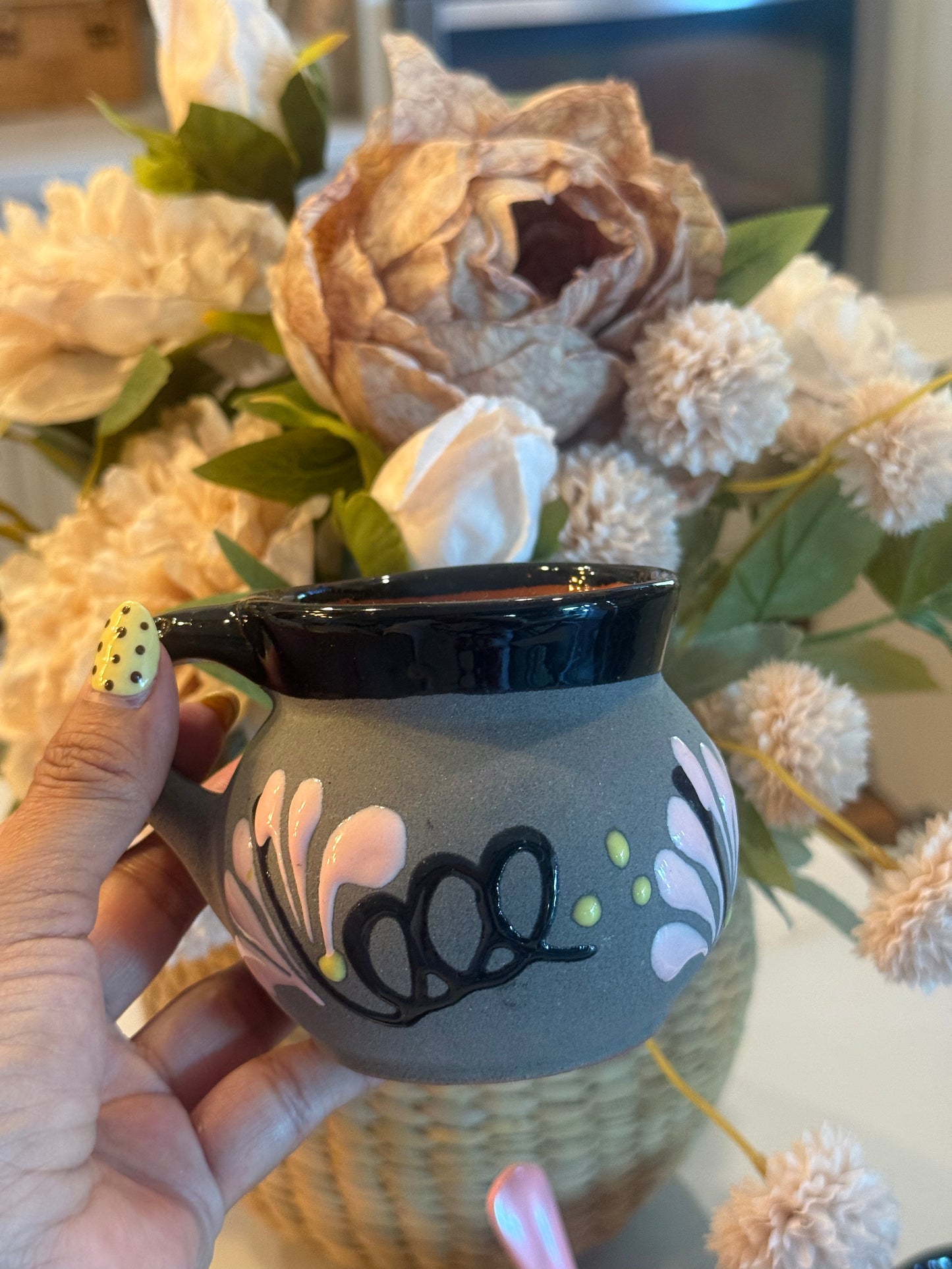 taza y cucharita set