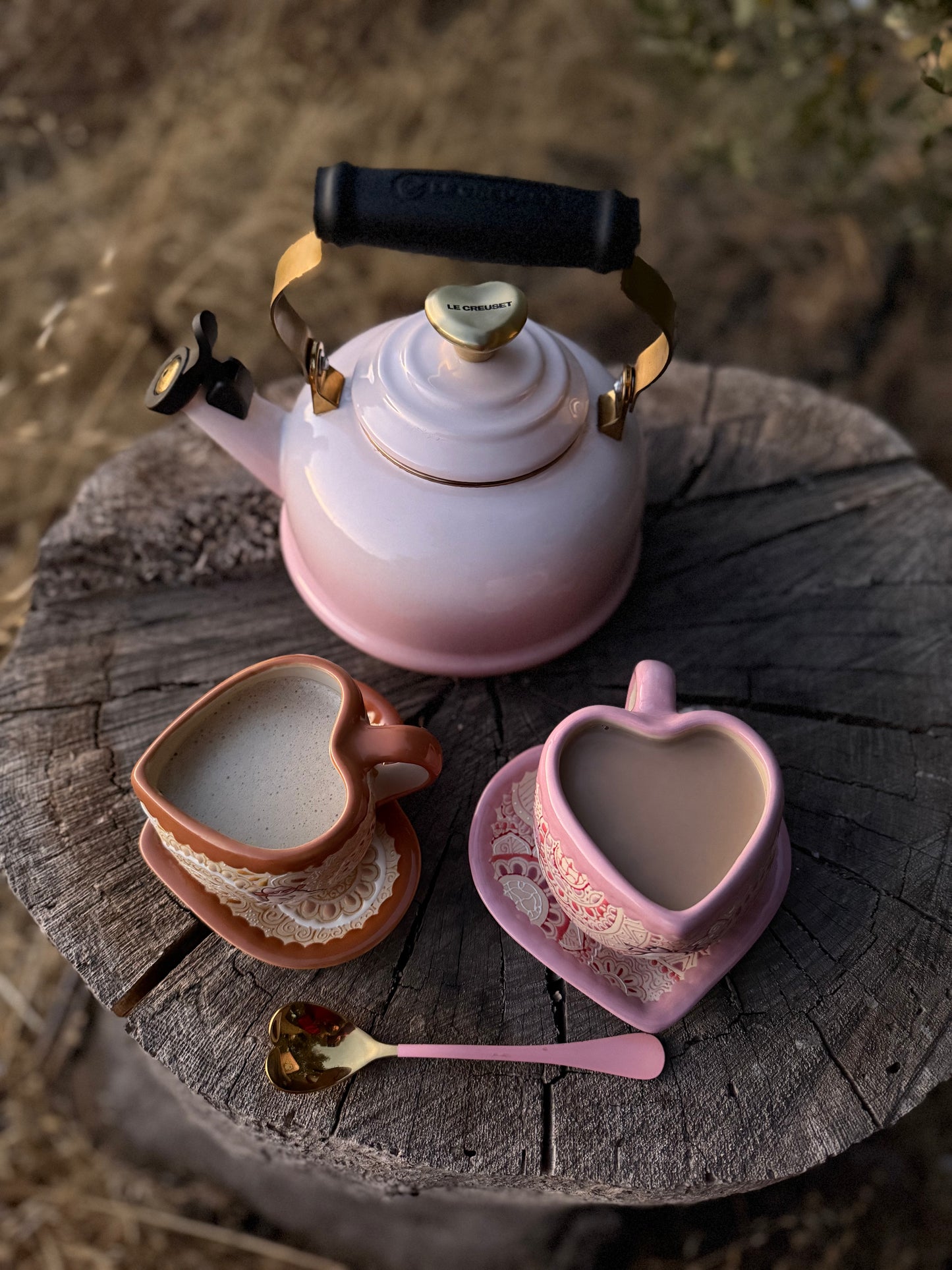 PRE-ORDER brown ghost tacita & plate set