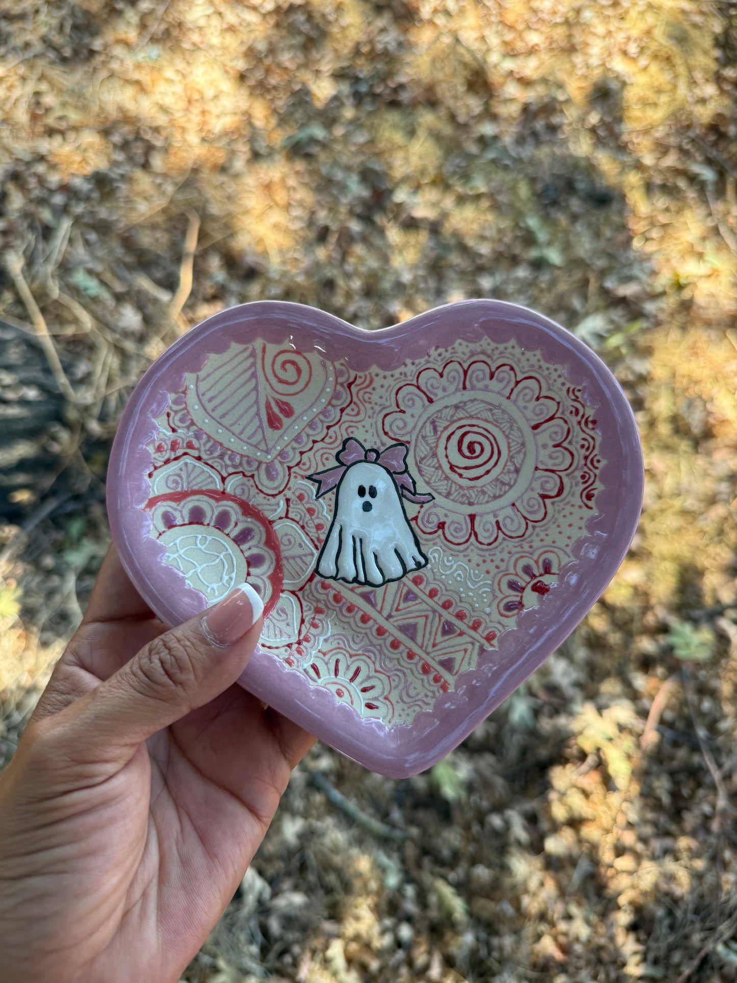 PRE-ORDER pink ghost tacita & plate set