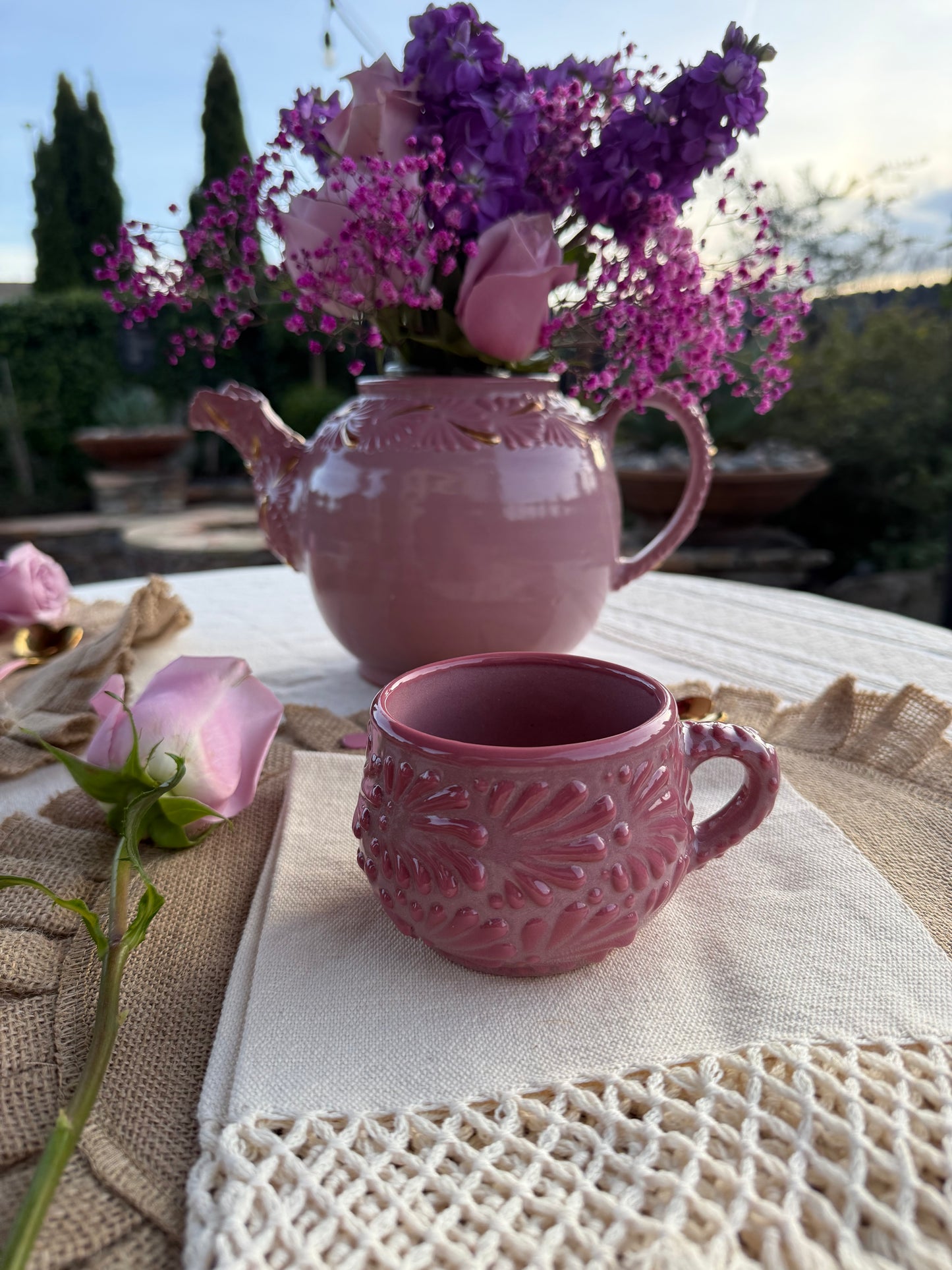 pink taza