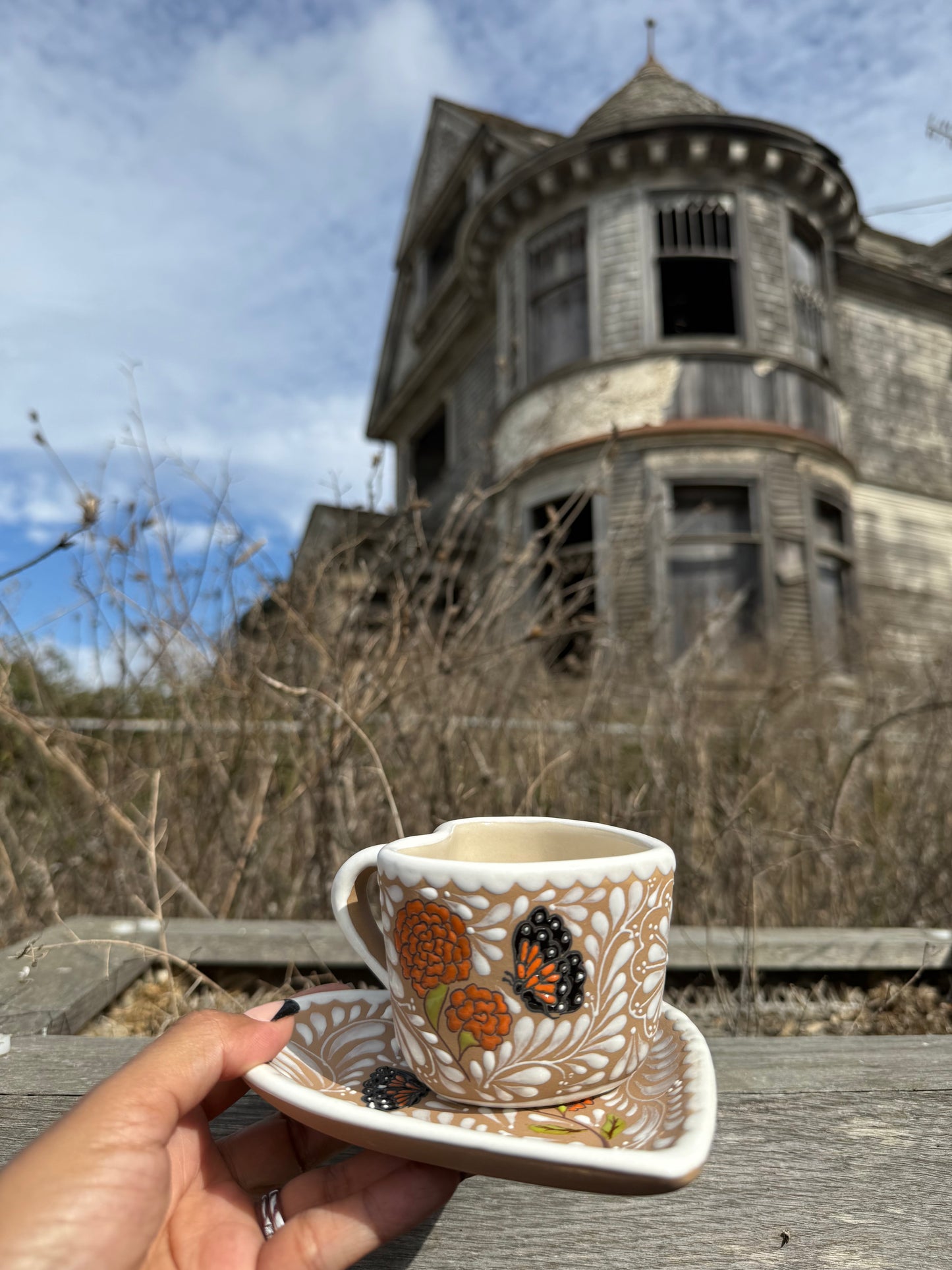 PRE ORDER Cempasuchil mini tacita