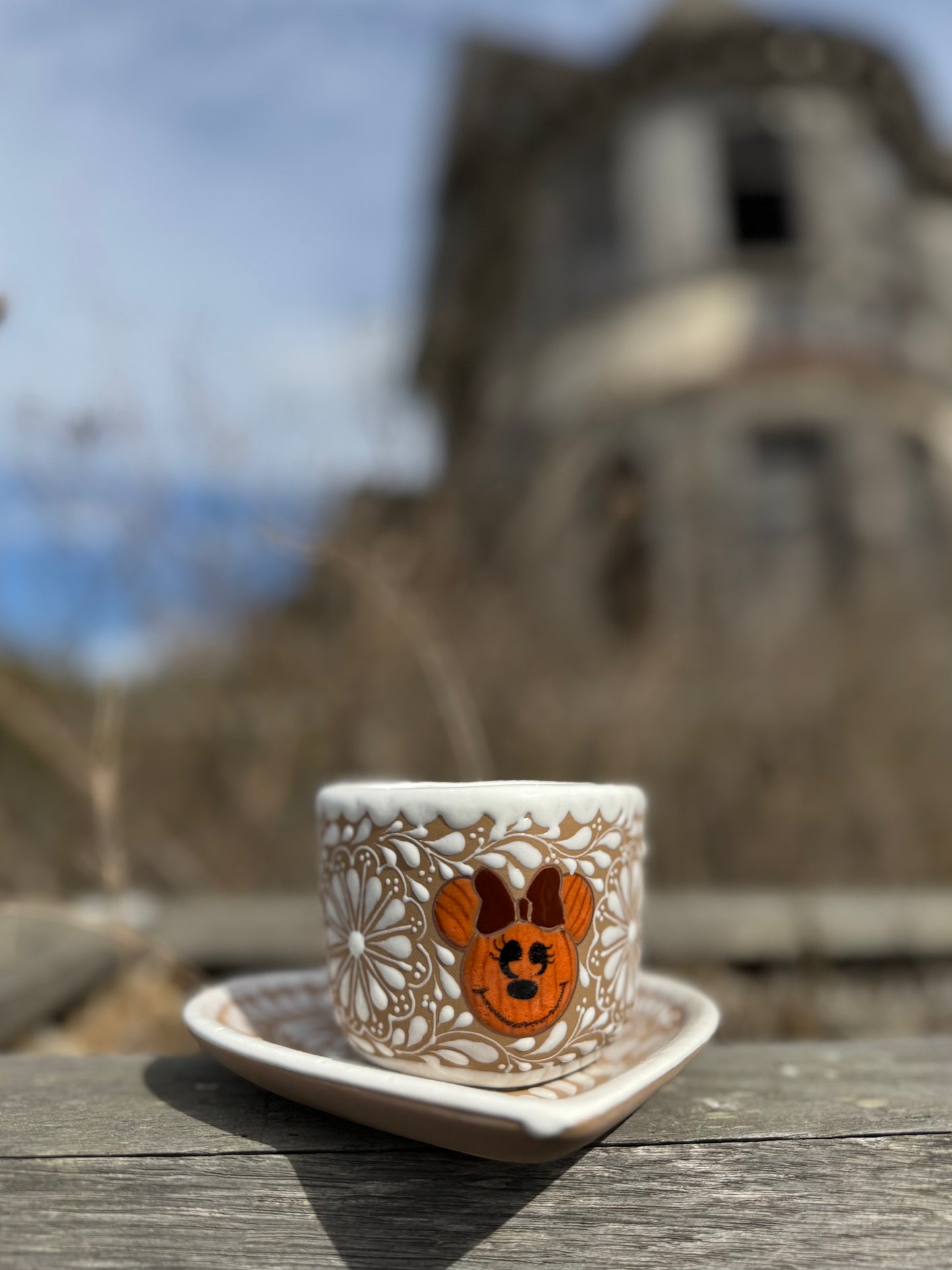 Ratoncita calabaza (mini tacita)