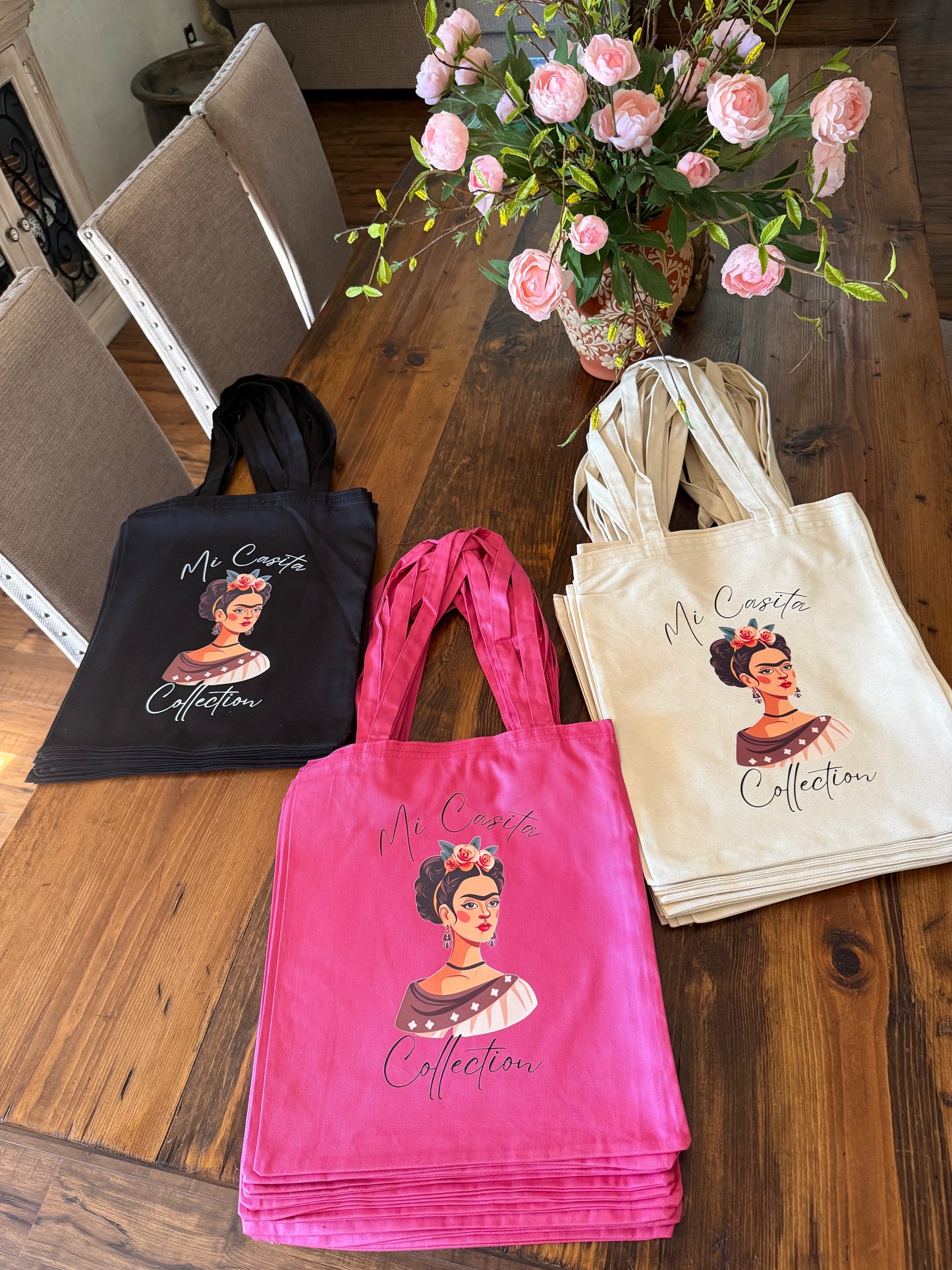 Mi Casita tote (black)