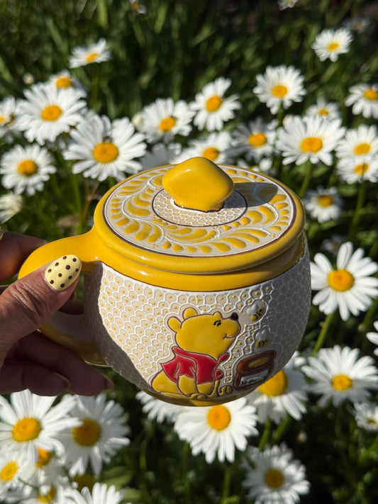 pooh tacita con tapa