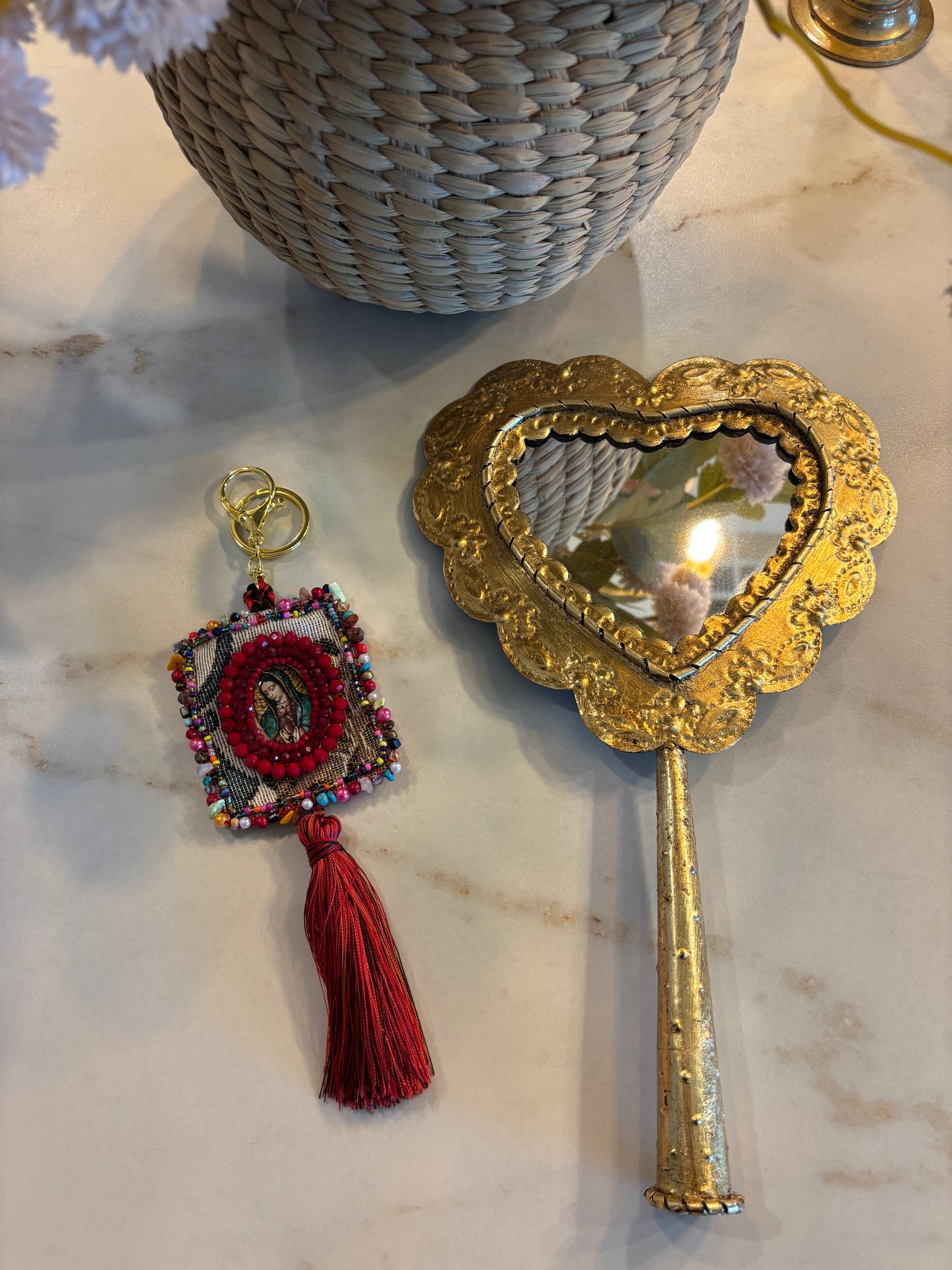 llavero de la virgencita