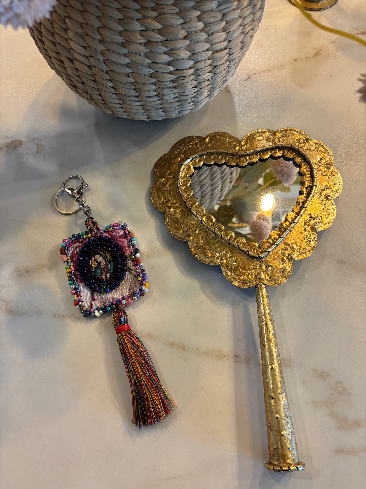 llavero de la virgencita