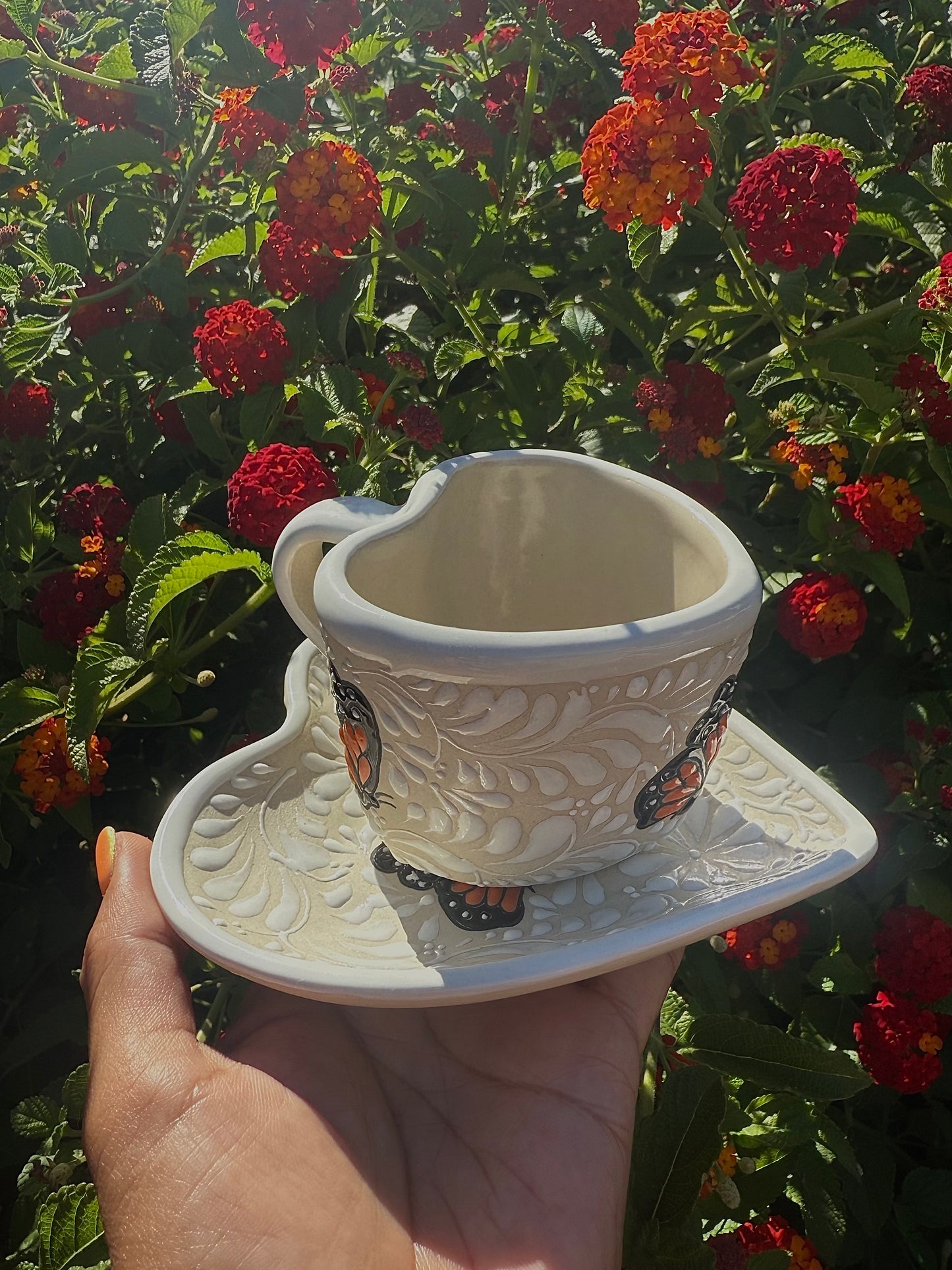 PRE-ORDER mariposa tacita & plate set