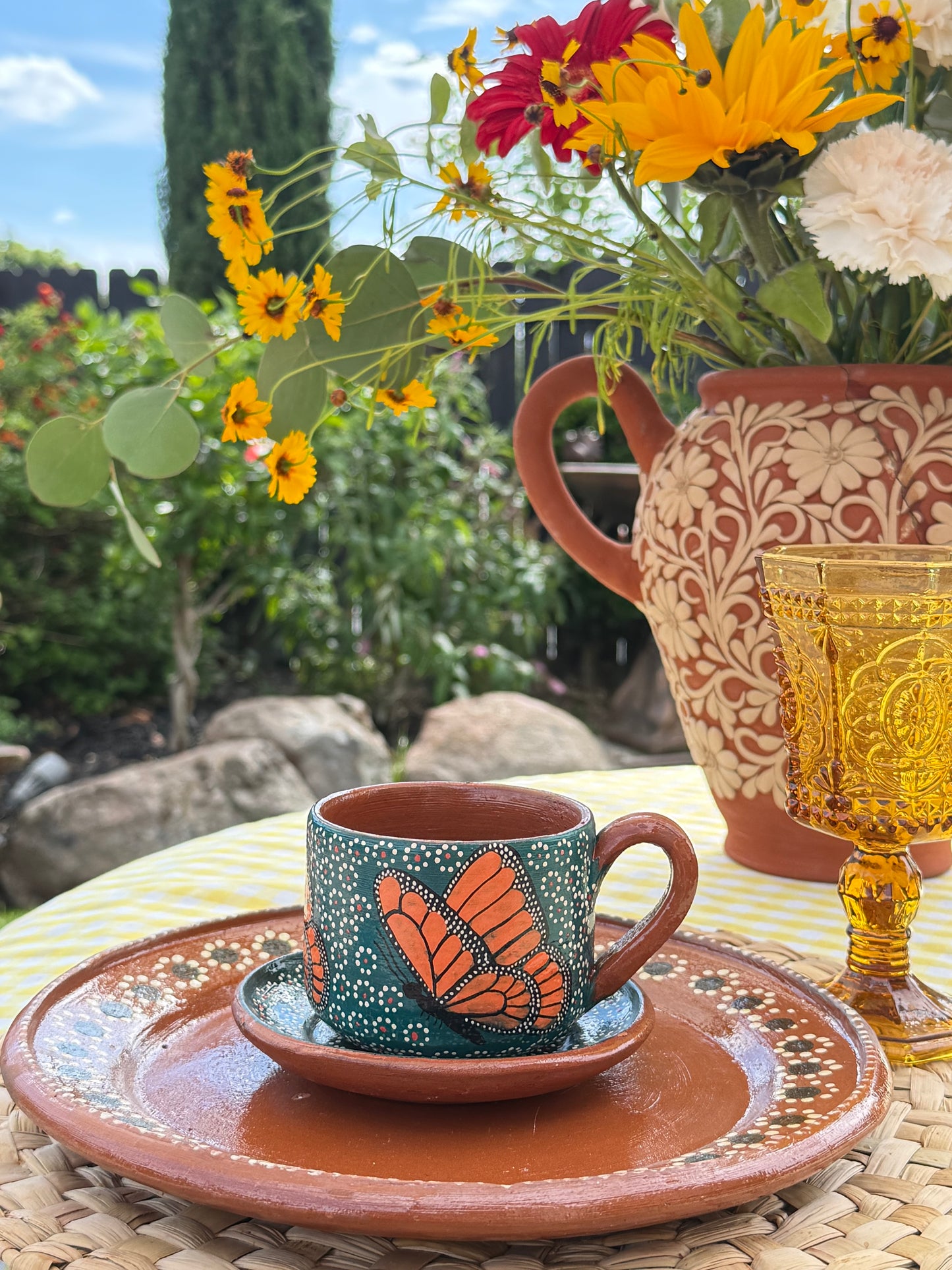 mariposa tacita set (verde)