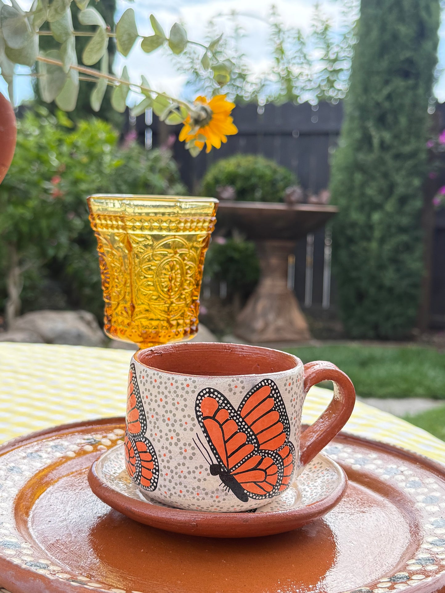 mariposa tacita set (crema)