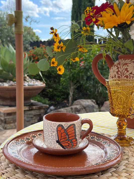mariposa tacita set (crema)