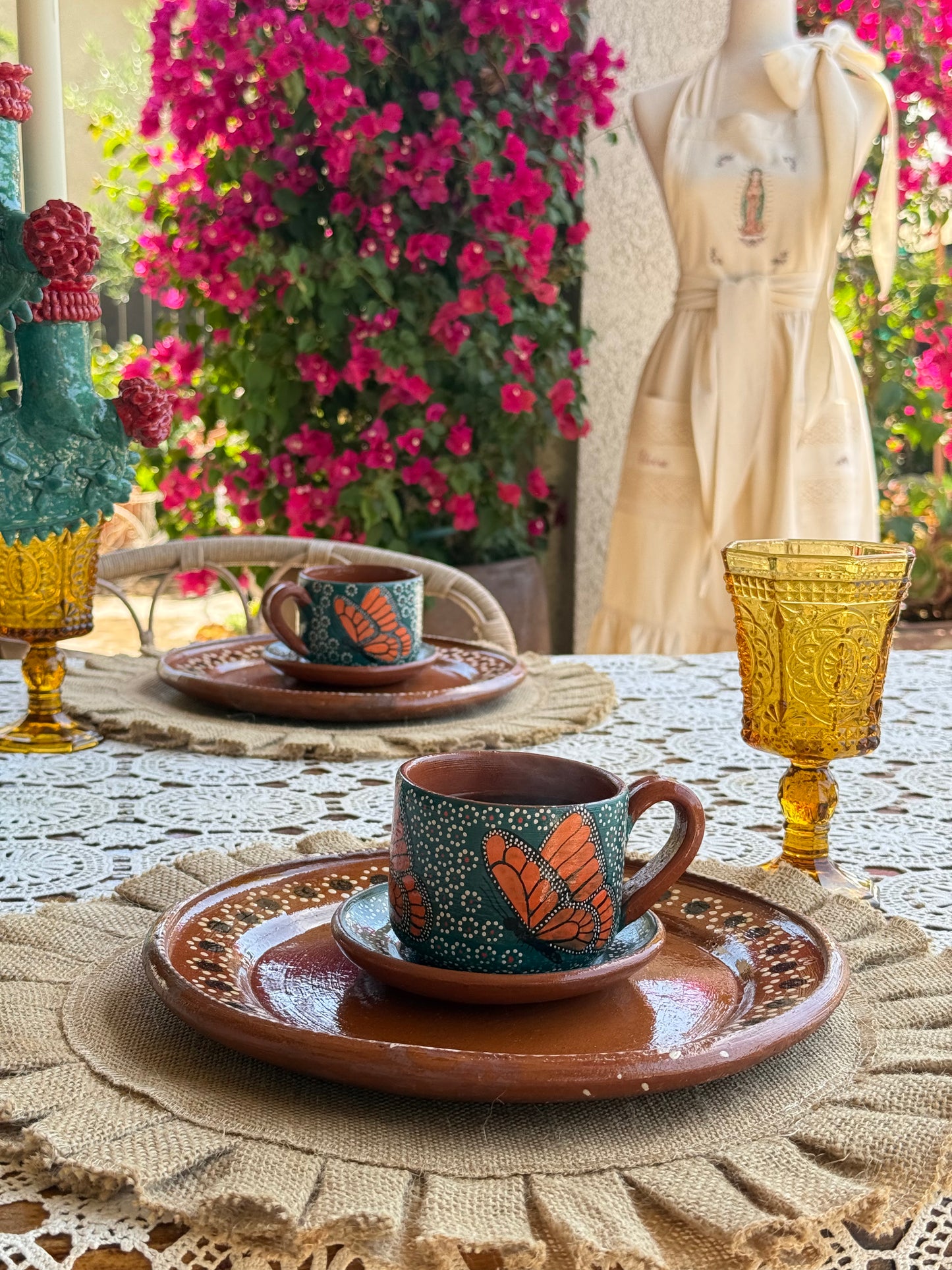 mariposa tacita set (verde)