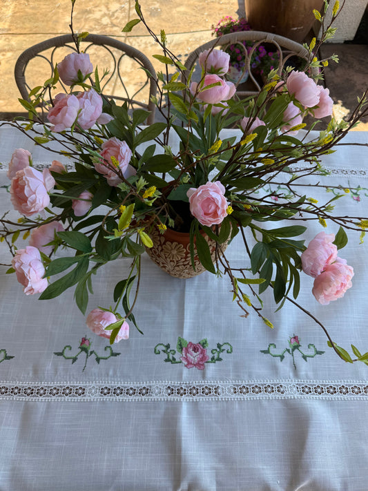 manteles abuelita (rositas)