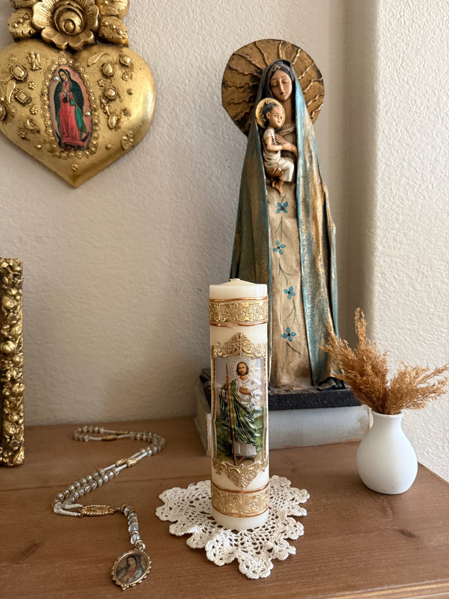 san judas candle