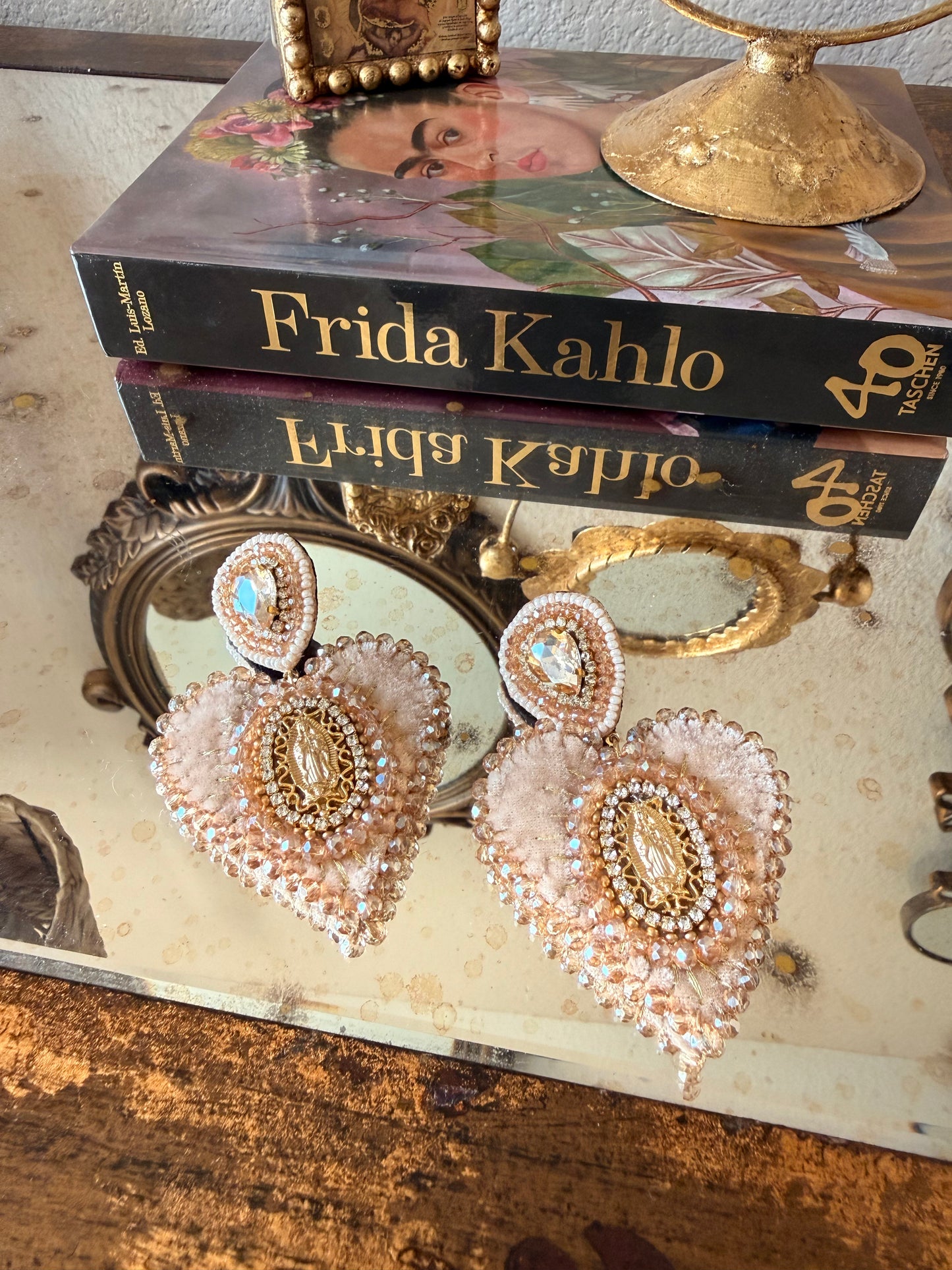 Virgencita earrings