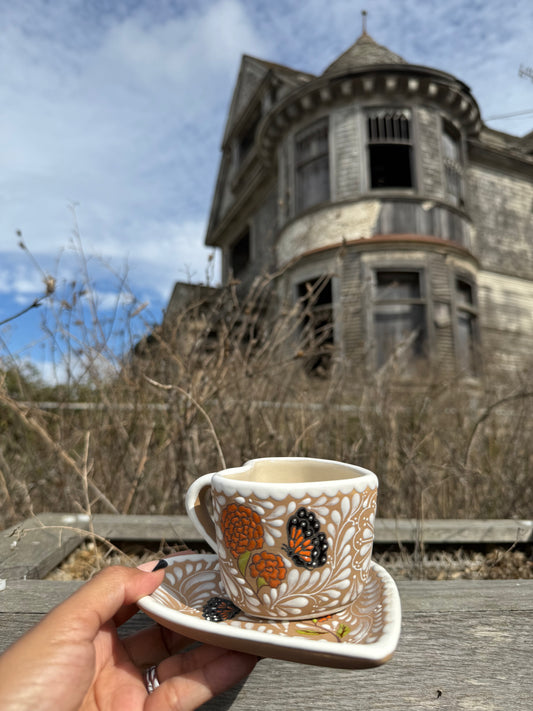 PRE ORDER Cempasuchil mini tacita