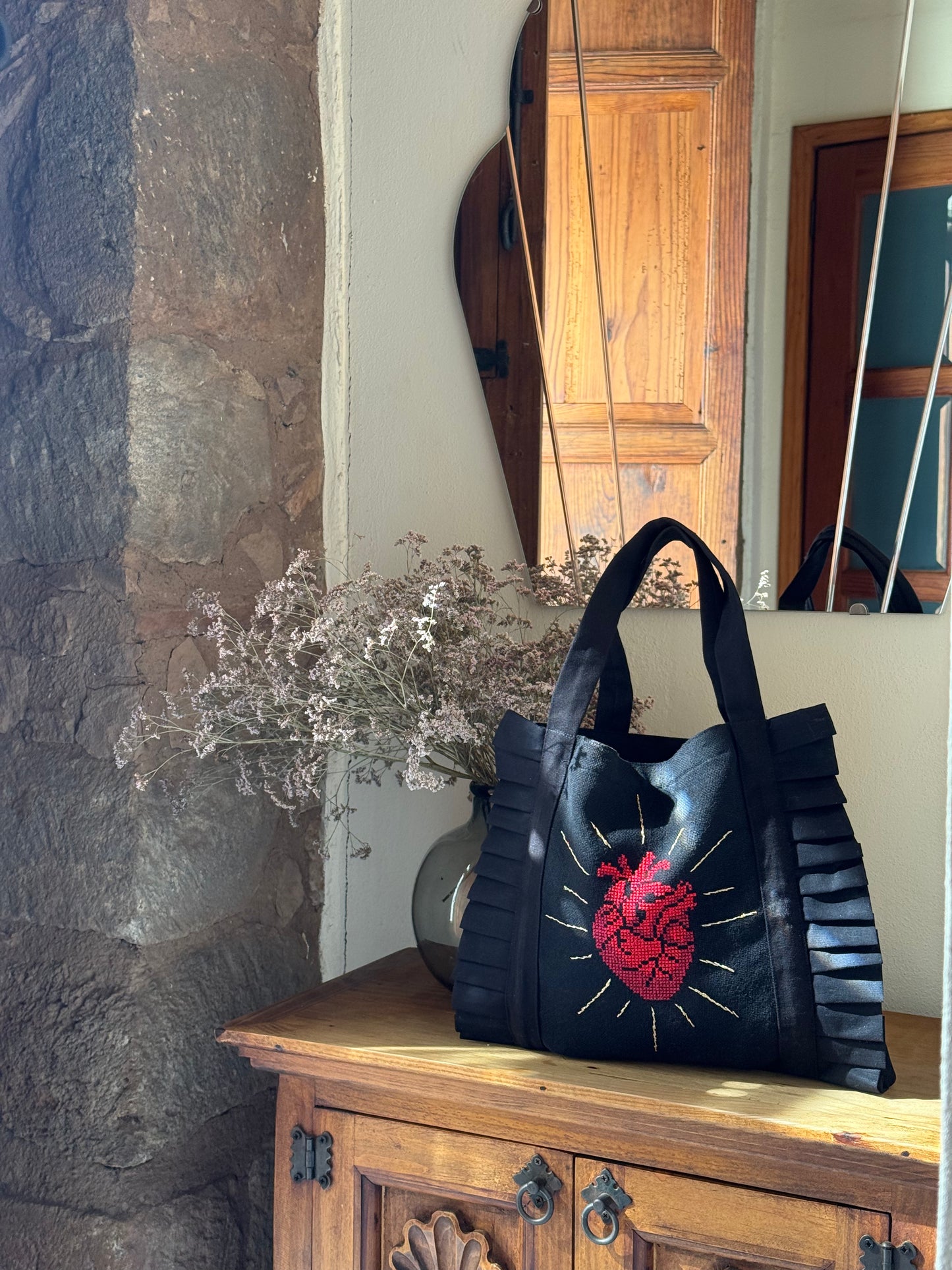 sagrado corazón bolsa