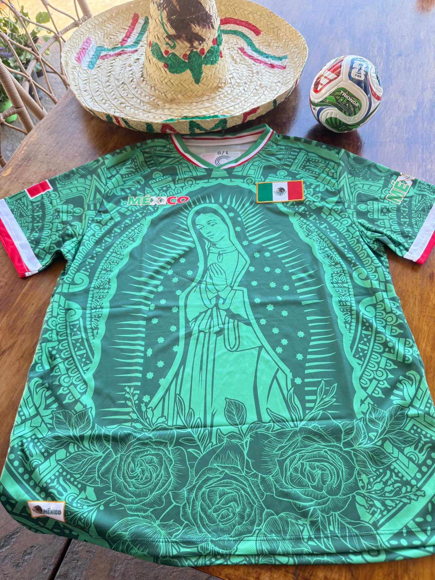 Jersey's Virgen (verde) XL