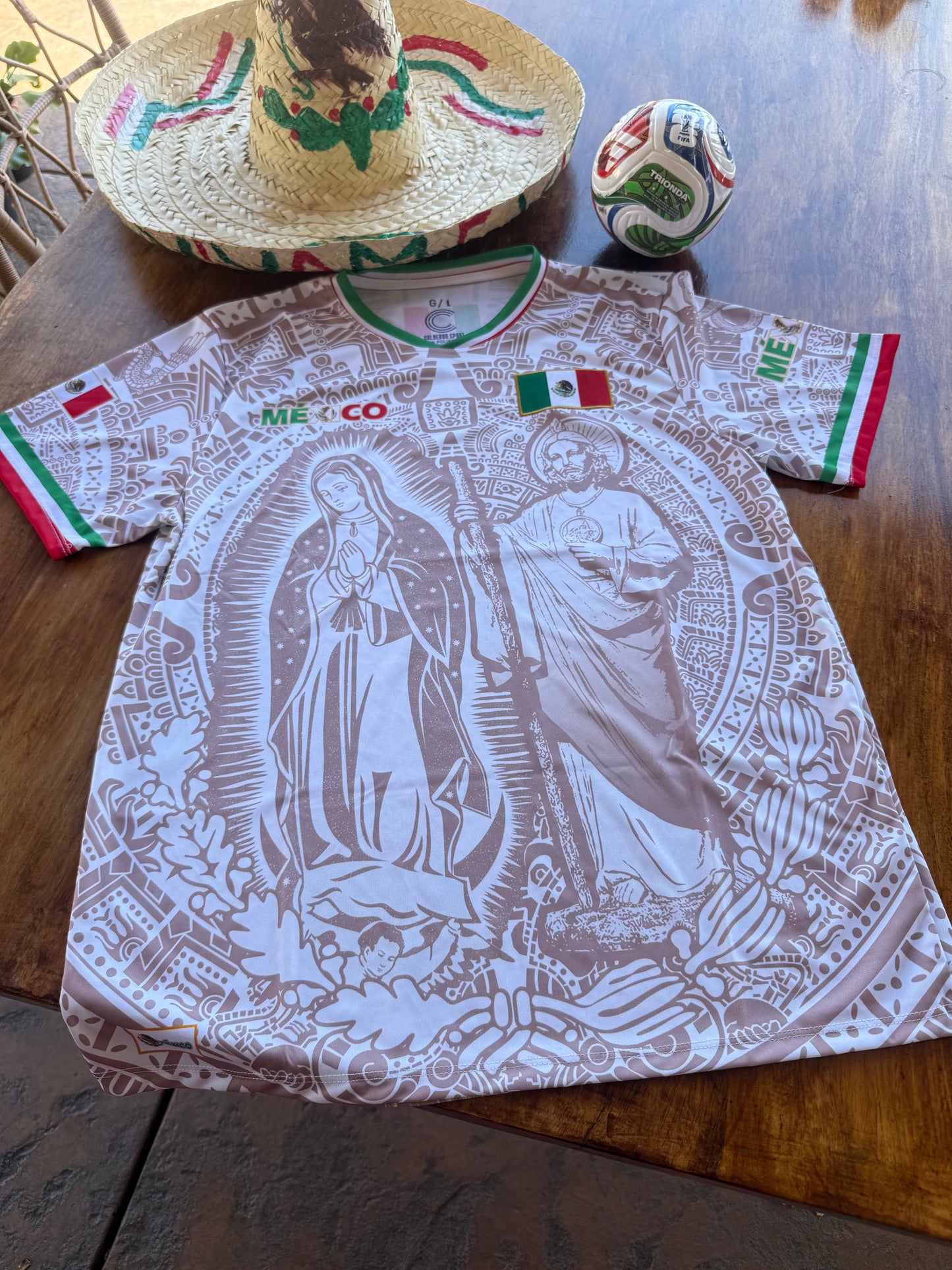 Jersey's Virgen (cafe con blanco)
