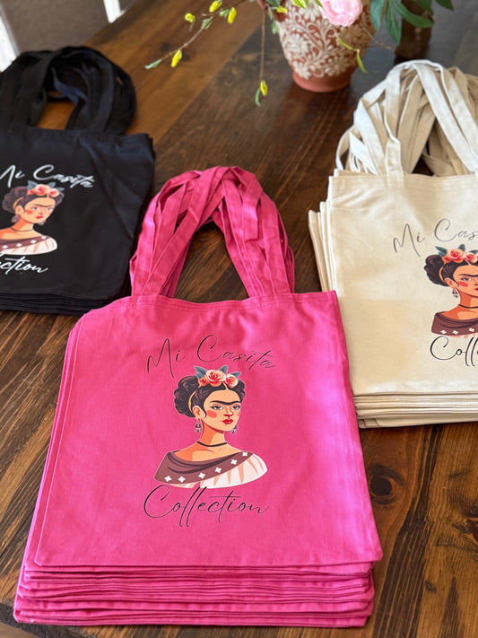 Mi Casita tote (pink)