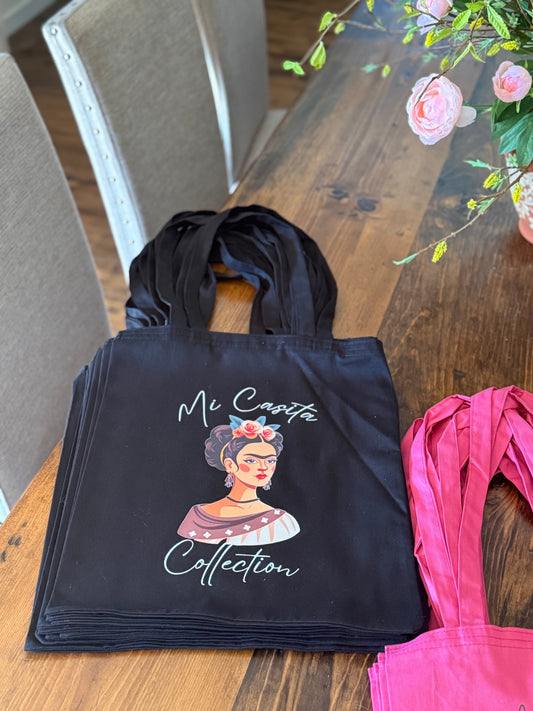 Mi Casita tote (black)
