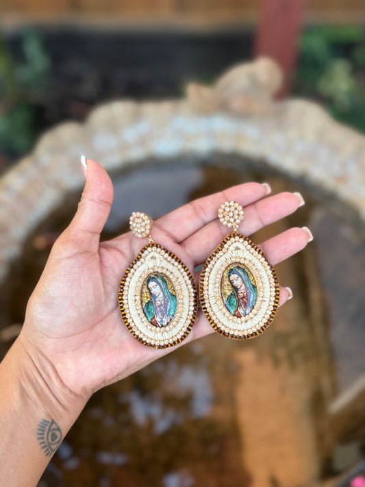 Virgencita earrings