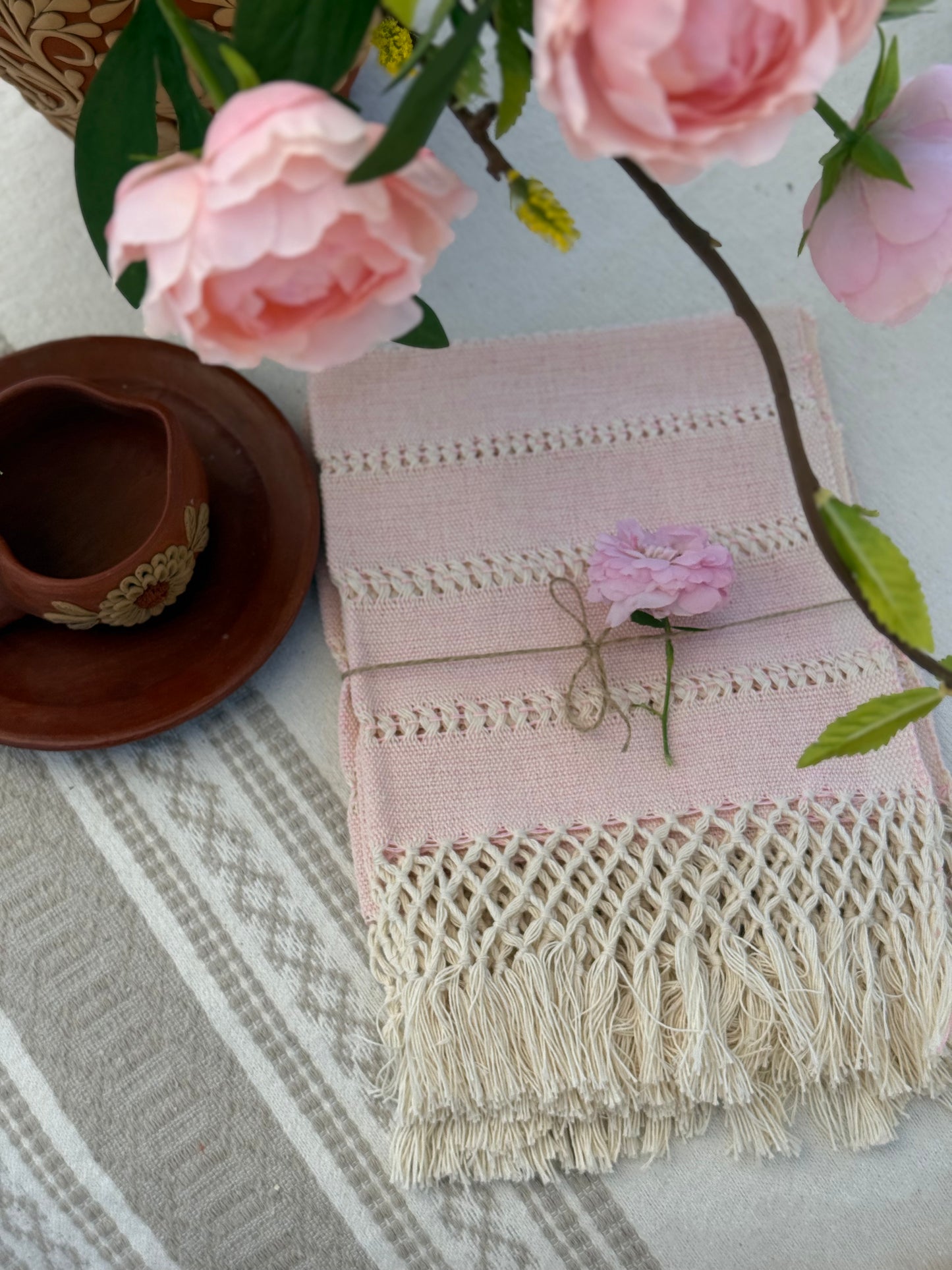 pink servilletas