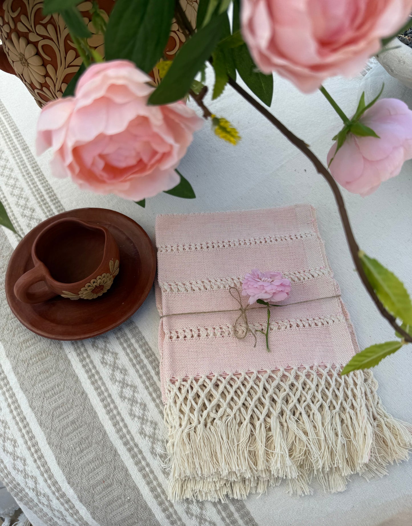 pink servilletas
