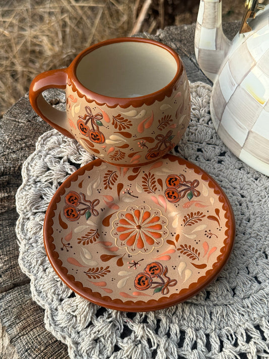 PRE-ORDER cherry pumpkins tacita set